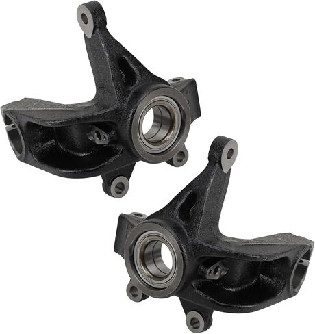 TRQ Front Wheel Bearing & Hub Assembly with Knuckle Pair for Mazda CX-9 CX-7 in Saudi Arabia