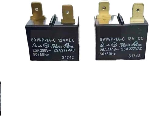 10pcs 891WP-1A-C-12VDC RELAY 891WP-1A-C 12VDC تكييف الهواء سخان المياه الرئيسي 891WP1AC 12VDC 25A in Saudi Arabia