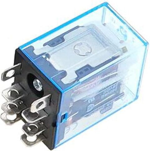 1PCS الغرض العام LY2NJ HH62P التتابع الكهرومغناطيسي الإلكترونية مؤشر LED 10A 8 دبابيس DPDT AC/DC 12V 24V 110V 220V (24V-DC) in Saudi Arabia