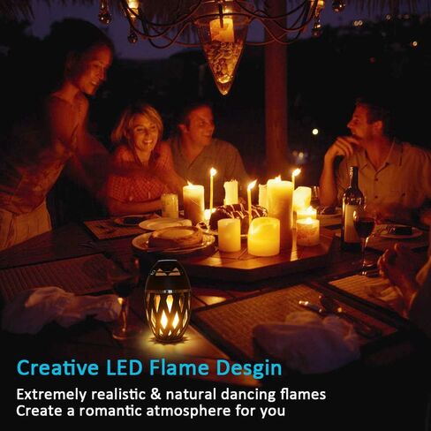 Led Flame Speakers, Flame Torch Atmosphere Speaker Bluetooth 4.2 Wireless Portable Outdoor HD Audio Waterproof Speaker with LED Flickers Warm Night Lights for iPhone/iPad/Android in Saudi Arabia