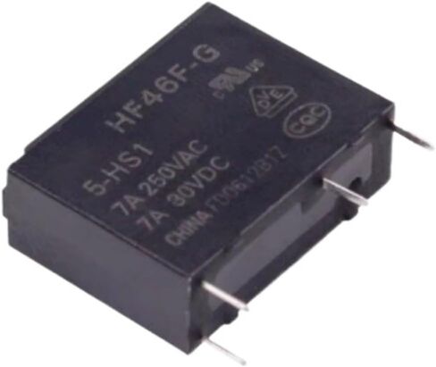 5pcs Power Relay HF46F-G-005-HS1T HF46F-012-HS1T HF46F-024-HS1T 4PIN 5V 12V 24V(HF46F-G-024-HS1T) in Saudi Arabia