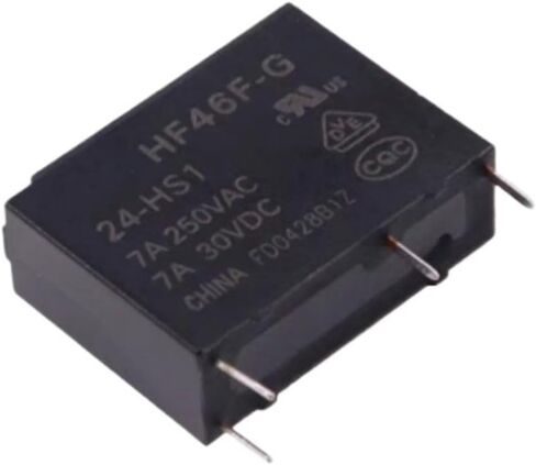 5pcs Power Relay HF46F-G-005-HS1T HF46F-012-HS1T HF46F-024-HS1T 4PIN 5V 12V 24V(HF46F-G-024-HS1T) in Saudi Arabia