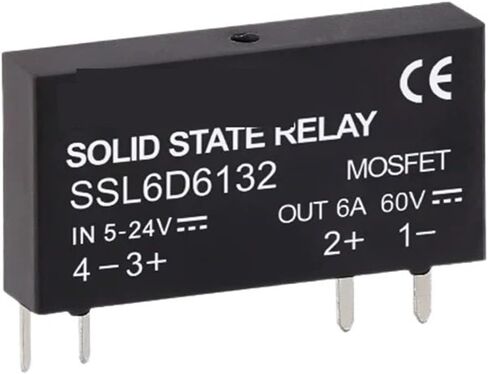 ترحيل الحالة الصلبة منخفضة المستوى 5V12V24V نوع الواجهة SSL6D6132 DC CONTROL DC AC 6A 2A مفتوحة عادة (D-A 2A SSL2A2032) in Saudi Arabia