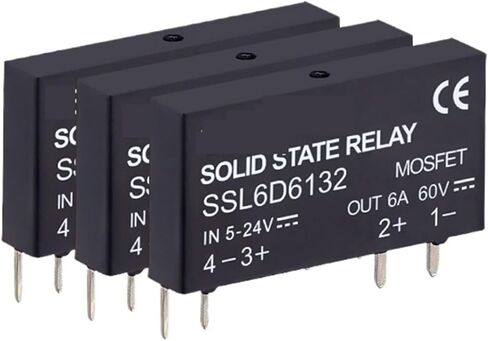 ترحيل الحالة الصلبة منخفضة المستوى 5V12V24V نوع الواجهة SSL6D6132 DC CONTROL DC AC 6A 2A مفتوحة عادة (D-A 2A SSL2A2032) in Saudi Arabia
