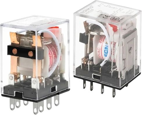 1pcs MY2P HH52P MY2NJ 12V 24V DC AC 36V 48V 110V 220V 380V Coil General DPDT Micro Mini Relay MY2N-GS 8Pin Small Intermediate(DC - 1pcs,12V) in Saudi Arabia