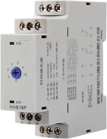 C-Lin AC220V DC24V AC380V Guideway delay Multifunctional Time Relay HHS18 HHS18R HHS18F(HHS18 AC380V) in Saudi Arabia