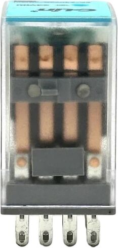 5PCS C-lin Small Intermediate electromagnetic Relay HHC68BVL-4Z 220VAC 24VDC 5A 14 pins with Light(Separate - DC24V) in Saudi Arabia