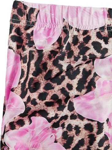 Verdusa Women's Leopard Floral Bodycon Maxi Skirts Y2K High Rise Fishtail Skirt in Saudi Arabia