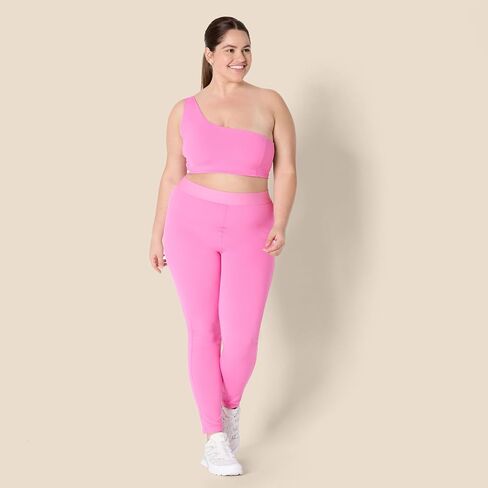 Amazon Essentials Women's Active FormFlex Buttery Soft Light Support One Shoulder Strappy Back Sports Bra in Saudi Arabia