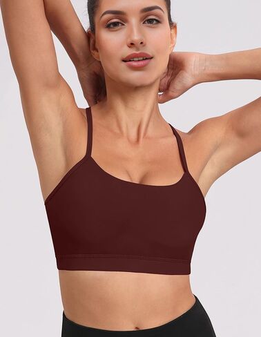 حمالات رياضية مبطنة للسباغيتي للنساء - قم بتجريدة يوجا لليوغا (3 عبوات) in Kuwait