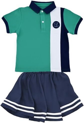 Sweatshirt Two Piece Green Polo Shirt Plus Shorts Cotton Sweatshirt in Saudi Arabia
