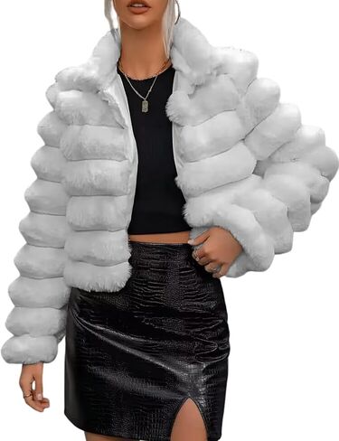Arssm Womens Faux Fur Stack in Saudi Arabia