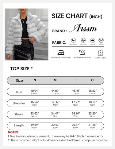 Arssm Womens Faux Fur Stack in Saudi Arabia