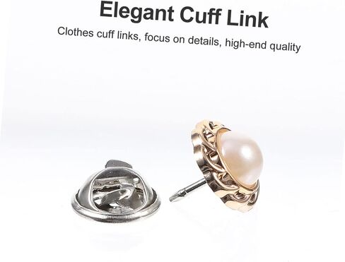 LIFKOME 20pcs Creative Collar Cufflink Set Delicate Exposure Button Accessories for Shirts and Blouses Elegant Design for Casual and Formal Wear in Saudi Arabia