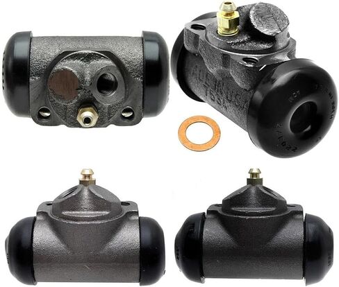 Front Drum Brake Wheel Cylinder - Front Rear Drum Brake Wheel Cylinder Kit Brake Wheel Cylinder 4PC Compatible with Oldsmobile Series 98 1949-1949 Compatible with Pontiac Bonneville 1958 5450642 in Saudi Arabia
