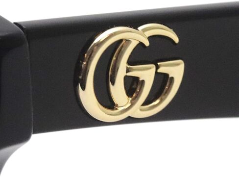 Gucci GG1424O 005 Eyeglasses Women's Black/Gold Full Rim Cat Eye 54mm in Saudi Arabia