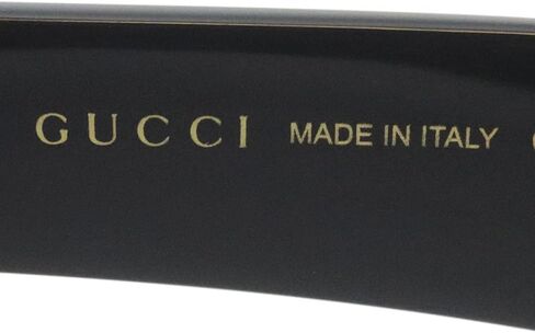 Gucci GG1424O 005 Eyeglasses Women's Black/Gold Full Rim Cat Eye 54mm in Saudi Arabia