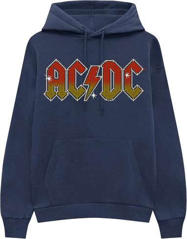 Isaac Morris Limited ACDC Glam Logo Adult and Kids Unisex Pullover Hoodie in Saudi Arabia
