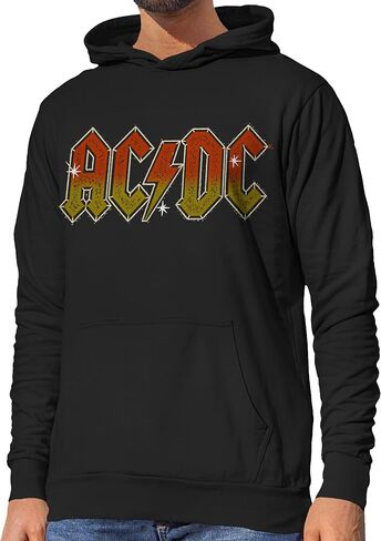 Isaac Morris Limited ACDC Glam Logo Adult and Kids Unisex Pullover Hoodie in Saudi Arabia