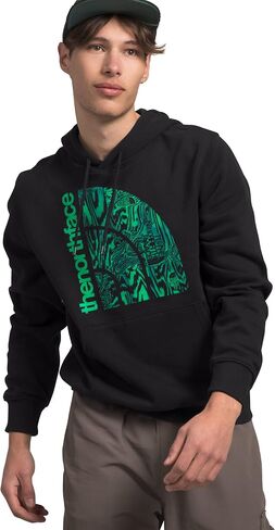 THE NORTH FACE Men's Jumbo Half Dome Hoodie, Coal Brown/TNF White, Large in Saudi Arabia