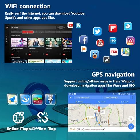 ASURE 9 inch Android Car Stereo Radio Upgrade for Lexus RX 350 RX350 RX450h MK3 2010-2015 Without OEM Mouse,4Core 2G+32G Car Dash GPS Navigation Unit with Carplay,Android Auto,1280x800 Touchscreen in Saudi Arabia