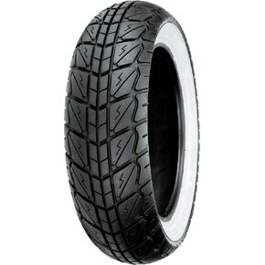 Shinko 723 Whitewall Front/الخلفي إطار الدراجات البخارية (110/70-12) in Kuwait