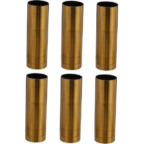LIFKOME 6Pcs Chandelier Lamp Holder Sleeves Covers Candle Socket Covers for Pendant Lighting Heat Resistant Easy to Install Elegant Chandelier Accessories in Saudi Arabia