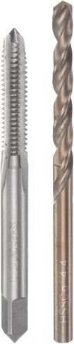 Tap & Bit Sets, 11/64-40 UN 2B Straight Flute Machine Thread Milling Tap, 3.7mm M35 Cobalt High Speed Steel (HSS-CO) Twist Drill Bit in Saudi Arabia