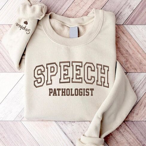 Custom Job Embroidered Sweatshirt, Job Roles Sweatshirt, Graduation Gifts, Nurse, Doctor, Editor, Lawyer, Professors in Saudi Arabia