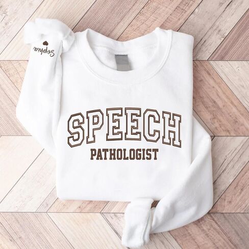 Custom Job Embroidered Sweatshirt, Job Roles Sweatshirt, Graduation Gifts, Nurse, Doctor, Editor, Lawyer, Professors in Saudi Arabia