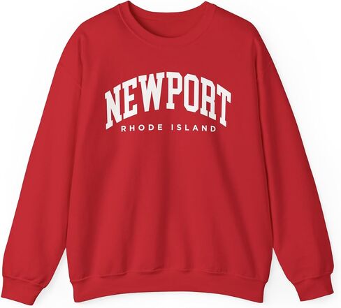 Newport Rhode Island Adult Unisex Crewneck Sweatshirt in Saudi Arabia