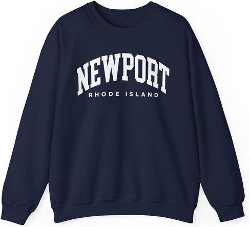 Newport Rhode Island Adult Unisex Crewneck Sweatshirt in Saudi Arabia