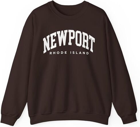 Newport Rhode Island Adult Unisex Crewneck Sweatshirt in Saudi Arabia