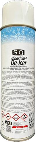 SQ Windshield De-icer Frost و Snow Remover ، 24 Pack ، 14.5 Oz Per Can (24) in Kuwait