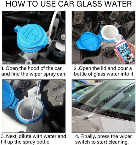 100ml Windshield De-Icer Spray,Auto Windscreen Antifreeze Spray Car Defrosting Spray Glass Deicer Liquid Windshield Cleaning Cream for Most Cars in Saudi Arabia