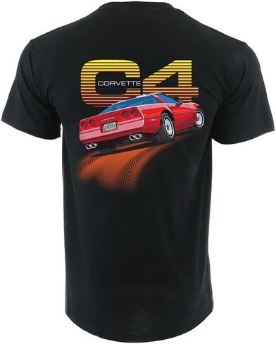 حصري C4 Corvette T-Shirt Black X-Large in Saudi Arabia