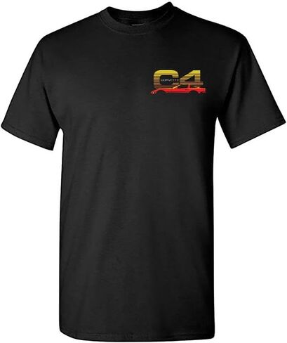 حصري C4 Corvette T-Shirt Black X-Large in Saudi Arabia
