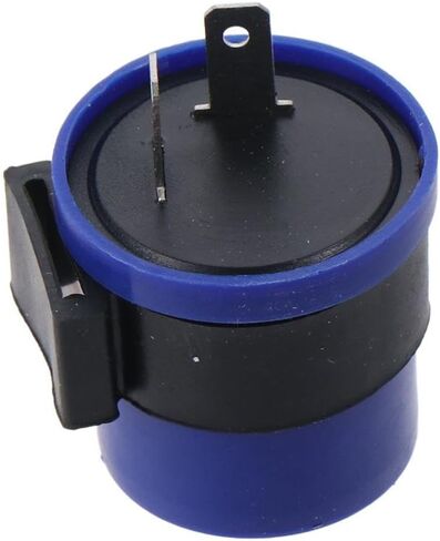 BYOBYO 2PCS DC 6-12V 2 PIN POTARCED SPORTER SLAY ، مؤشر إشارة الدوران ، ترحيل الفلاش الإلكترونية LED لـ DC 6V إلى DC 12V للدراجات النارية in Saudi Arabia
