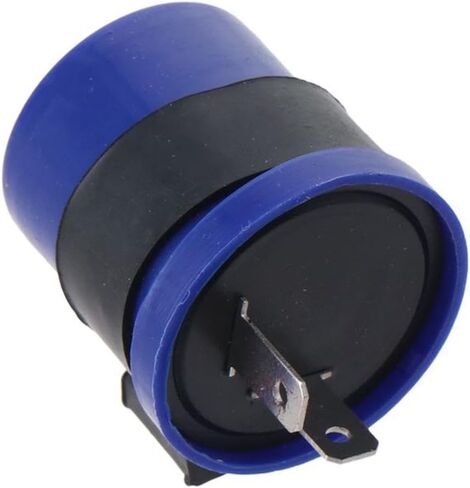 BYOBYO 2PCS DC 6-12V 2 PIN POTARCED SPORTER SLAY ، مؤشر إشارة الدوران ، ترحيل الفلاش الإلكترونية LED لـ DC 6V إلى DC 12V للدراجات النارية in Saudi Arabia