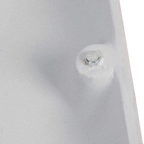 ECOTRIC Hood Scoop Compatible with 1970-1976 Plymouth Duster 340 A-Body Front Fiberglass Hood Scoop Molding Trim Bezel White in Saudi Arabia
