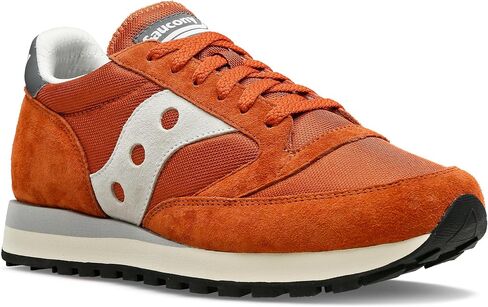 Saucony® Originals Jazz 81 Shoes for Men and Women – Wolverine Suede Upper – Cushioned Sockliner Yellow/White Men's 12, Women's 13.5 Medium in Saudi Arabia
