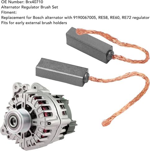 4 PCS Convalulator منظم فرشاة مجموعة استبدال PX602 PX60 092950 300722 92950 مع رقم OE 16770206 لحاملي الفرشاة الخارجية المبكرة in Kuwait