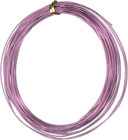 uxcell 18 Gauge 1mm Aluminum Wire, 32.8 Ft(10m) Bendable Metal Wire Jewelry Craft Wire Beading Armature Wire for DIY Crafts Wreath Making Sculpting Floral Bonsai Trees, True Blue in Saudi Arabia