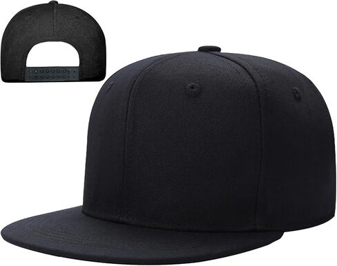Flat Bill Hats for Men Embroidery Mens Snapback Hats Flat Brim Snap Back Skeleton Skull Hat in Saudi Arabia