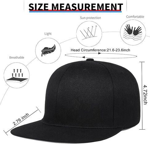 Flat Bill Hats for Men Embroidery Mens Snapback Hats Flat Brim Snap Back Skeleton Skull Hat in Saudi Arabia
