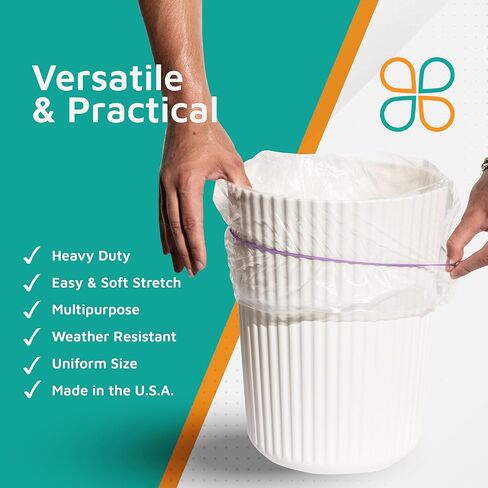 أربطة مطاطية من PlasticMill - مقاس #33 - أربطة مطاطية زرقاء - عدد 2 رطل/1000 قطعة in Kuwait