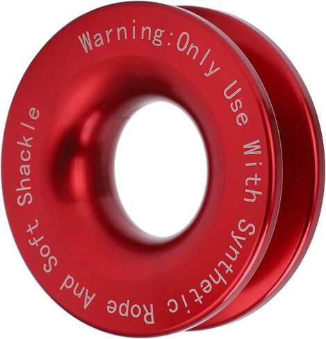 Winch Recovery Ring Heavy Duty 41000lbs Breaking Strength for Soft Shackle in UTV (Blue) in Saudi Arabia