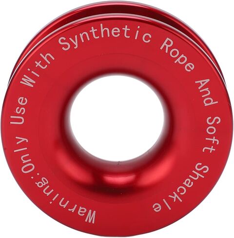 Winch Recovery Ring Heavy Duty 41000lbs Breaking Strength for Soft Shackle in UTV (Blue) in Saudi Arabia