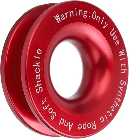 Winch Recovery Ring Heavy Duty 41000lbs Breaking Strength for Soft Shackle in UTV (Blue) in Saudi Arabia