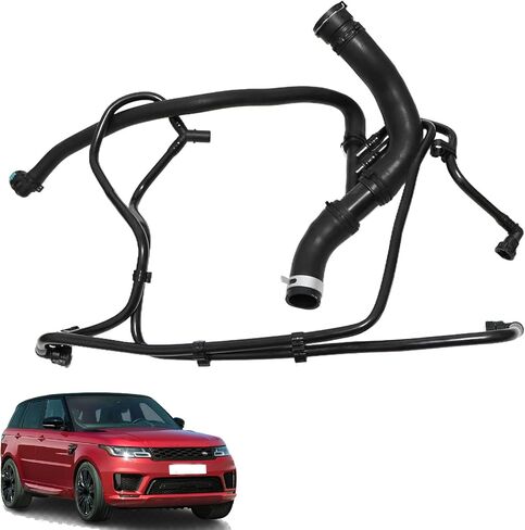 GXARTS Upper Supercharger Coolant Hose LR034637 Compatible with Land Rover Range Rover Sport 2014 2015 2016 2017 2018 2019 2020 2021 2022 in Saudi Arabia